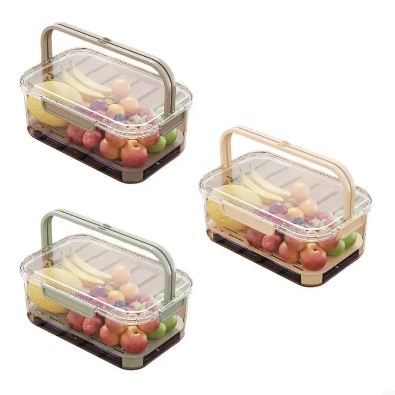 N58C Kids Lunch Box Contenitori nitidi per pasti sani Custodia per alimenti con coperchio