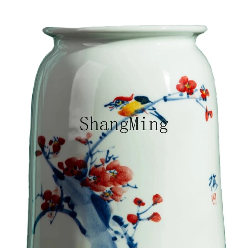 LXY vaso da fiori semplice e moderno vaso da fiori con semi in ceramica grande vaso speciale succulento Clivia
