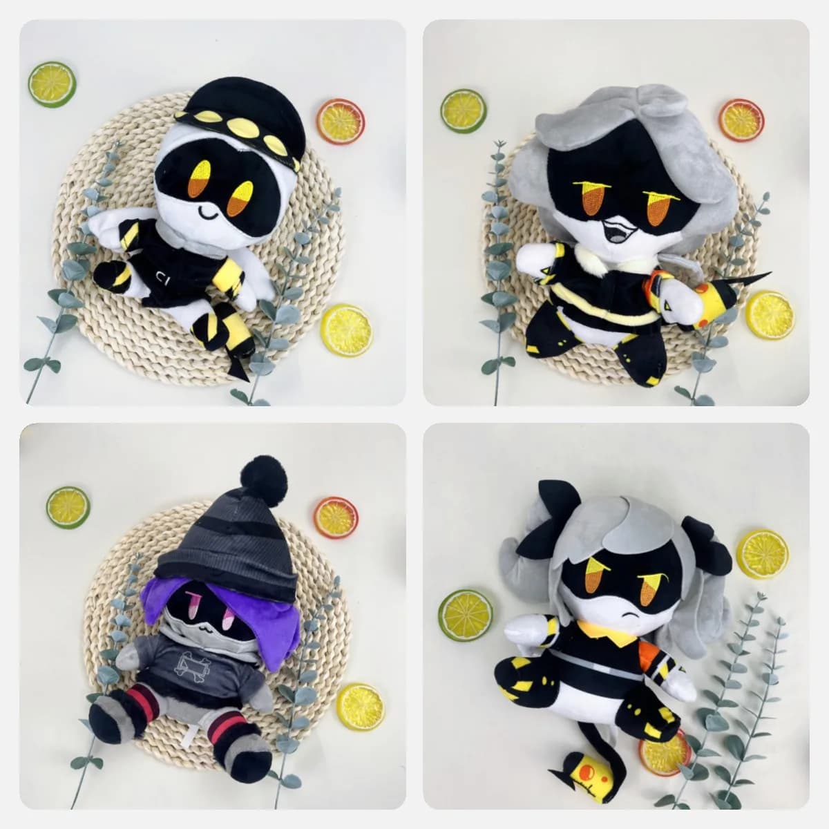 Inorganic Killer Murder Drones Peluche Personaggio animato Bambola Merce Regalo carino per bambini