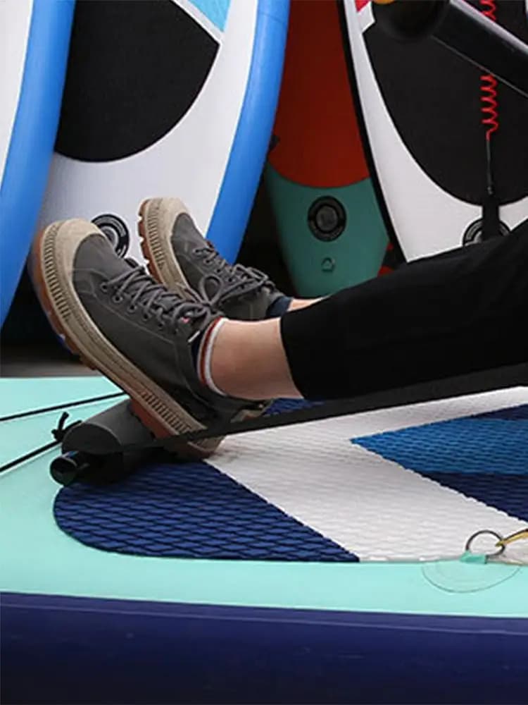 Kayak Seat Cushion With 2 Straps EVA Foot Pedal SUPs Surfboard Kayak Feet Pedals Outdoor Kayak Boat Rowing Pedal