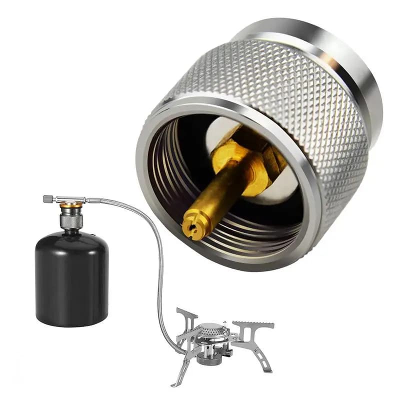 Adapter from propane to butane Adapter from propane to butane Adapter for GPL cylinder for outdoor cylinder for adapter for outdoor camping stove