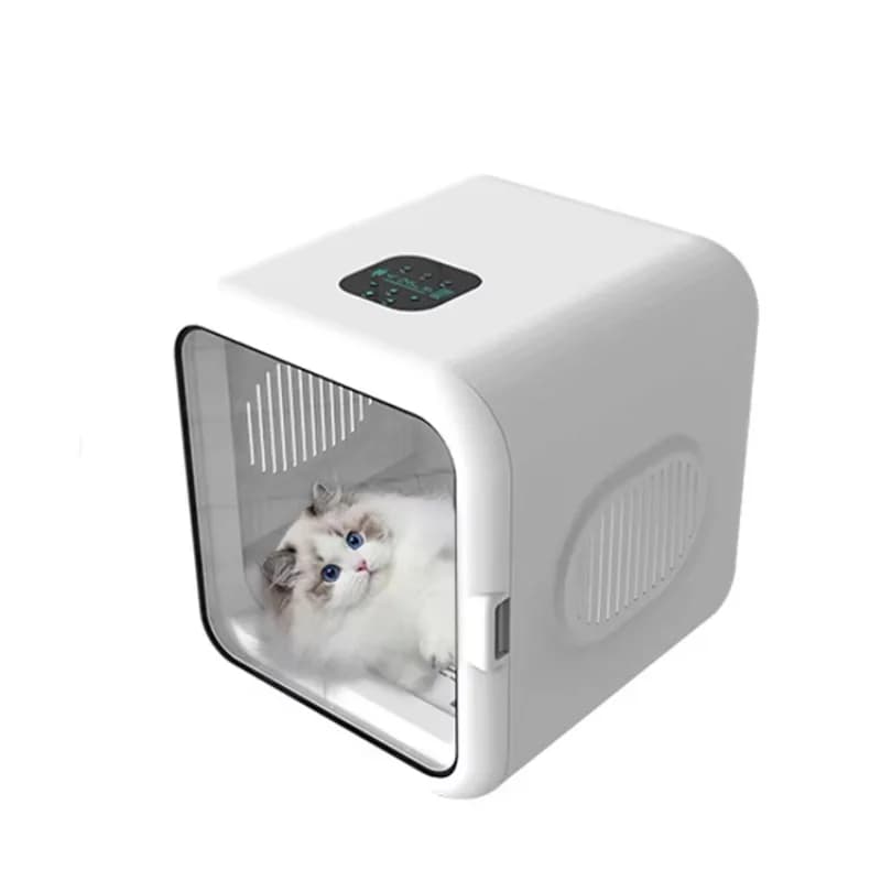 Asciugatrice Professionale Automatica per Peli di Animali Domestici - Box Asciugatore Professionale per Gatti e Cani, un Bestseller per la Toelettatura