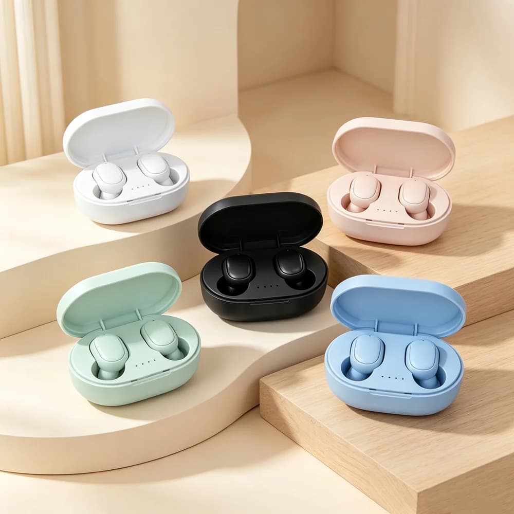 TWS Bluetooth Earphones Wireless Bluetooth Headset Noise Cancelling Headset With Microphone Headphones For All Smartphones