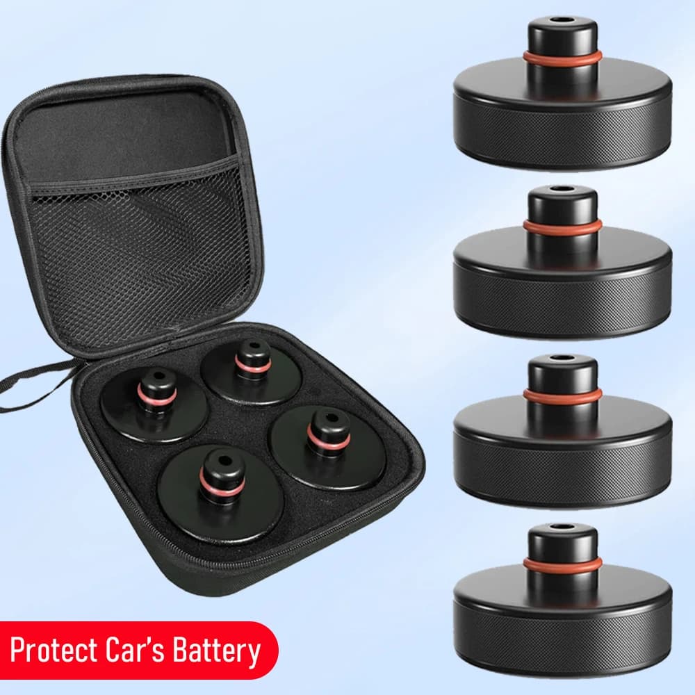 Tesmayx Jack Pad Lift for Tesla Model 3 SXY Juniper, 4 discs with housing, Tesla vehicle accessories from 2013 to 2026