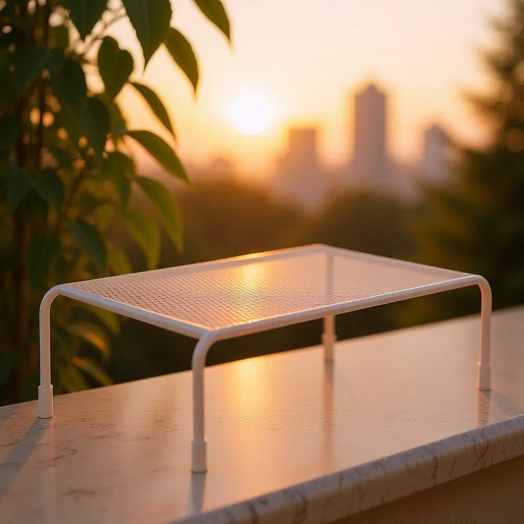 Monitor Stand Single Layer Stable Iron Monitor Riser Desktop Laptop Heightening Stand Computer Screen Rack Computer Screen Riser