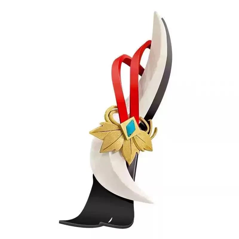 Genshin Impact Shenhe Copricapo Carnevale di Halloween Cosplay Puntelli per feste Accessori Fan del gioco Giftx;3,v'6.f;9,