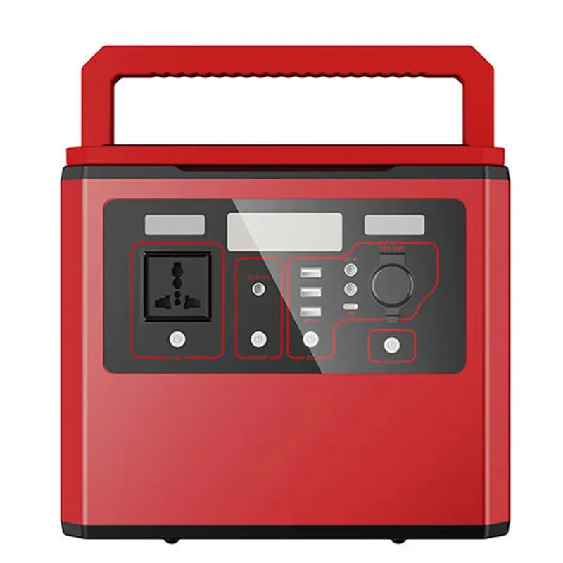Batteria al litio ricaricabile Alimentatore di backup Accumulo di energia mobile esterno MPPT Pannello solare Controller Torcia prodotta in Cina