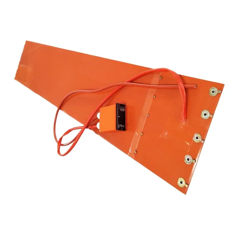 1200W 220V Silicone Rubber Heated Blanket for Guitar Sidebends with Controller
