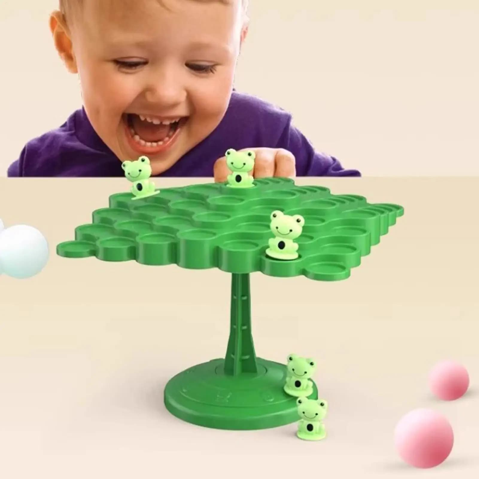 Giochi di Equilibrio Divertenti con Rane, Giocattoli Educativi, Giochi da Tavolo per l'Apprendimento della Famiglia Animale, per Bambini, Ragazze, Ragazzi, Adulti, Aula, Viaggio, Casa