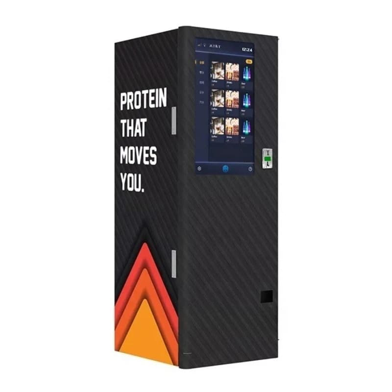 Personalized Self-Service Coffee Machine Hot and Fresh Drinks Automatic Powder Protein Distributor with Chocolate Touch Screen