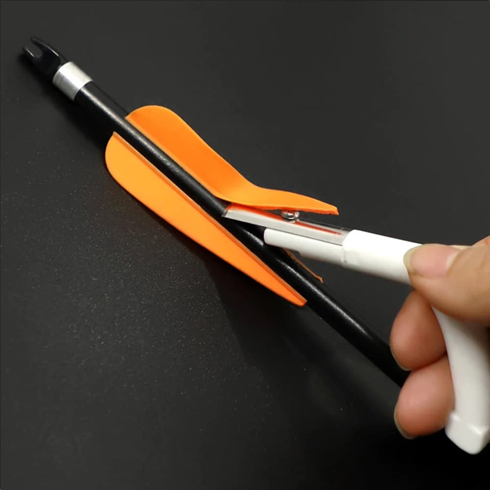 Arrow Feather Scraper Vanes Clean Remove Plume Tool Stripper Plume accessori per tiro con l'arco caccia al tiro con l'arco