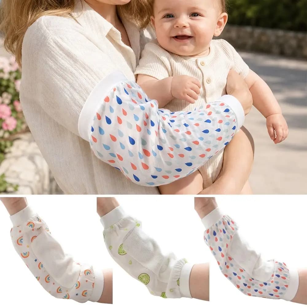 Cotton Gauze Breast Feeding Pillows Breathable Comfortable Breast Feeding Sleeves Sweat-Absorbent Nursing Sleeve Pillow