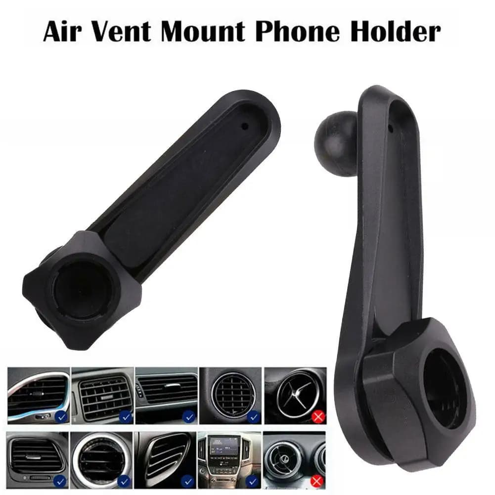 Asta di prolunga con testa a sfera da 17mm per telefono/supporto per Tablet In auto/presa d'aria/GPS/DV Round Dead per supporto per telefono da auto
