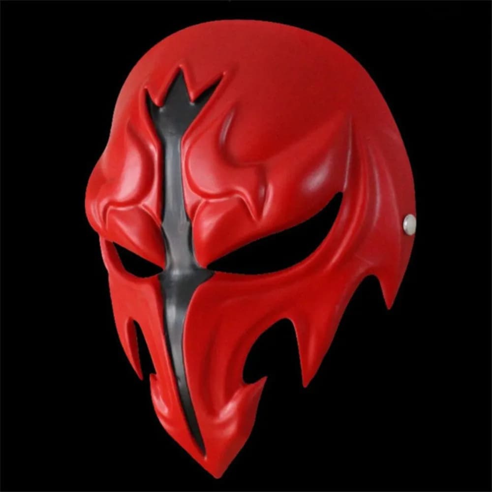 Final Fantasy FF14 Cosplay Mask Halloween Party Game Costume Mask puntelli resina avanzata