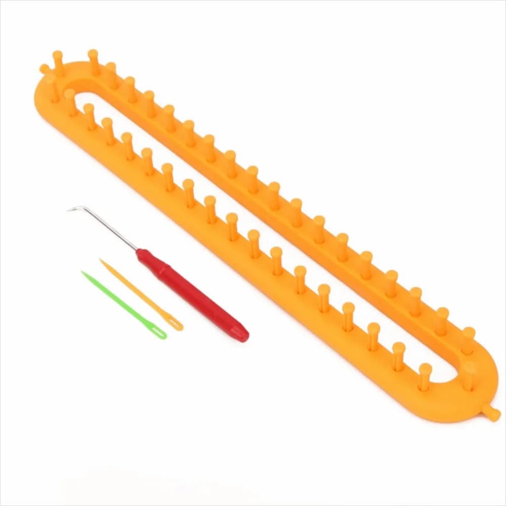 Gift 26/36/47/58cm Weaving Loom Knitting Kit DIY Handmade Craft Wool Knitter Rectangle DIY Machine Sewing Tools