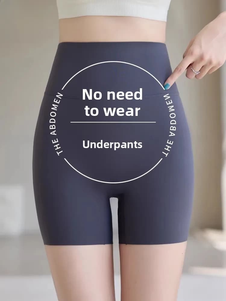 Leggings Yoga a Vita Alta da Donna, Aderenti Effetto Seconda Pelle, Senza Bisogno di Intimo, Due-in-Uno Modellanti