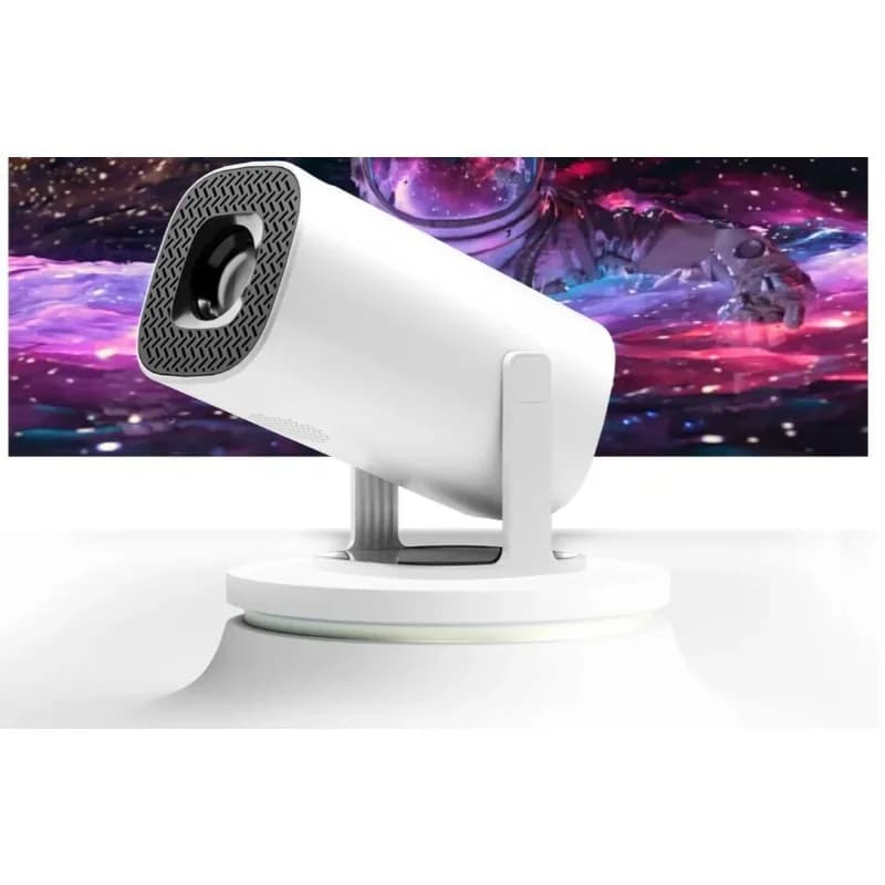 Proiettore Portatile Smart Mini 720P con WiFi6 e Bluetooth per Home Theater e Uso Esterno