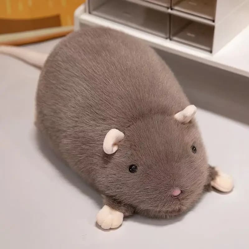 Latest Cute Mouse Doll Kawaii Stuffed Plush Toy Handmade Doll Cartoon Anime Cute Pillow Children's Birthday Gift Fun Doll