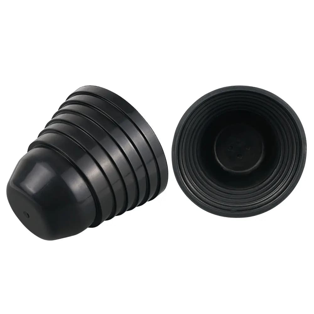 2 Pezzi Copertura Antipolvere Universale per Fari Auto 70mm 75mm 80mm 85mm 90mm 95mm 100mm, Guarnizione in Gomma Impermeabile Antipolvere per Lampade LED