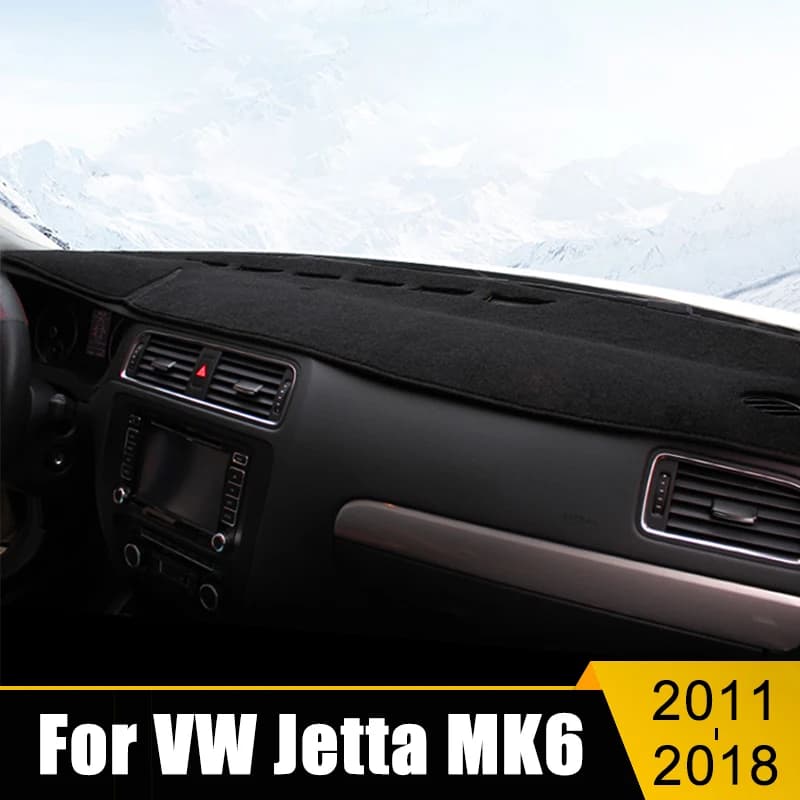 Per Volkswagen VW Jetta 6 MK6 A6 2011-2016 2017 2018 Cruscotto dell'auto Evitare Pad Luce Strumento Piattaforma Scrivania Copertura Tappetini Tappeti