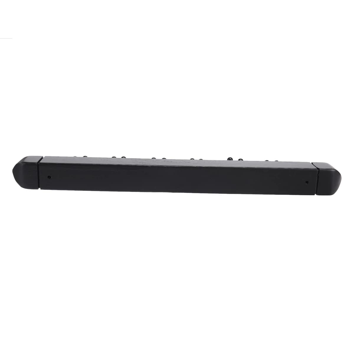 POPULAR-Wall Mounted Hardwood Billiard Cue Rack Pool Cue Rack 6 Clips Billiard Holder Bracket Accessories,Black