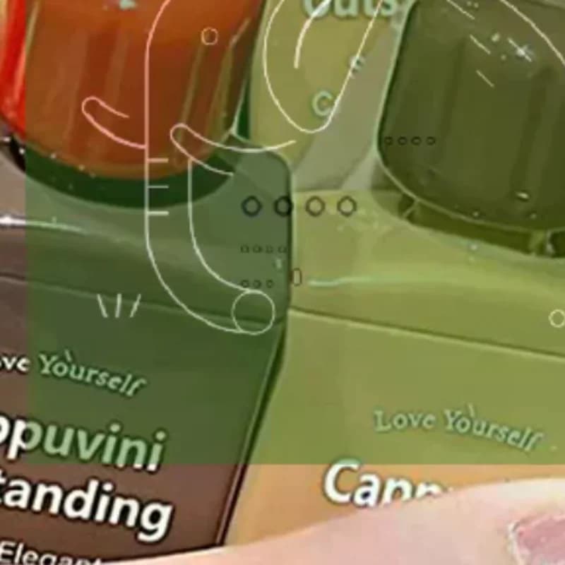 Cappuvini Lucidalabbra Idratante Effetto Specchio, Colore Labbra Brillante, Texture Non Unta, Rossetto Liquido Non Appiccicoso, Gloss Nude