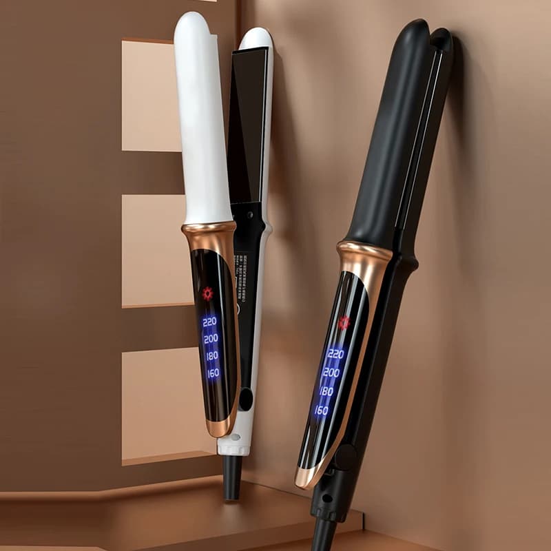 Wholesale Professional Hair Straightener Suitable for Wet or Dry Hair Electric Straightening & Curling Iron Home Salon