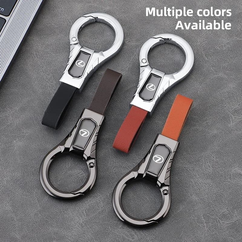 Car Emblem Alloy Keychain Key Holder For Lexus RX330 IS250 Ct200h ES300h RX350 IS300h LS460 ES350 Car key Ring Pendant Ornaments