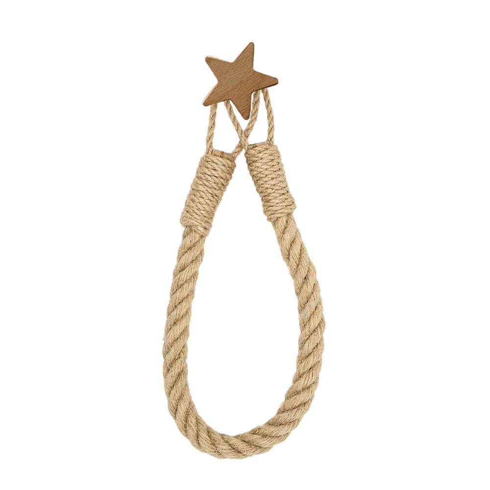 Portasciugamani adesivo senza unghie appendiabiti in legno da bagno portasciugamani in carta Set di accessori per wc da bagno porta carta gancio in legno