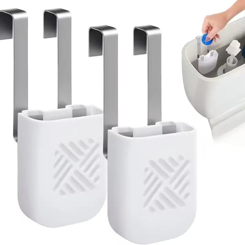 ● Supporto per Pastiglie Detergenti per WC, Organizzatore Sospeso per Pastiglie WC, Supporto Universale per Detergente WC