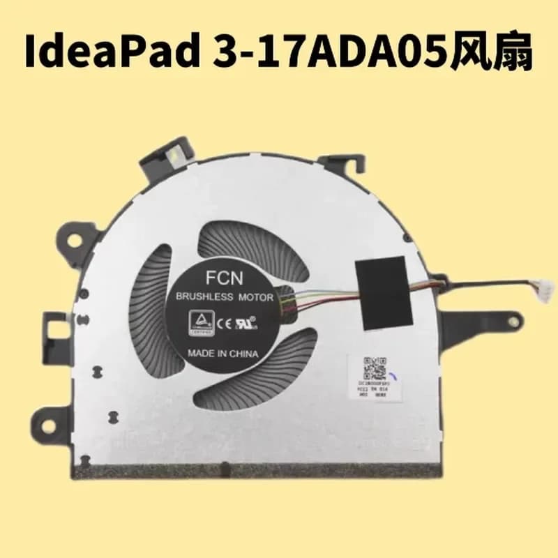New Original CPU Fan for IdeaPad 3-17ADA05 Laptop Slim Cooling Fan for IdeaPad 3-14 3-15 3-17 Models