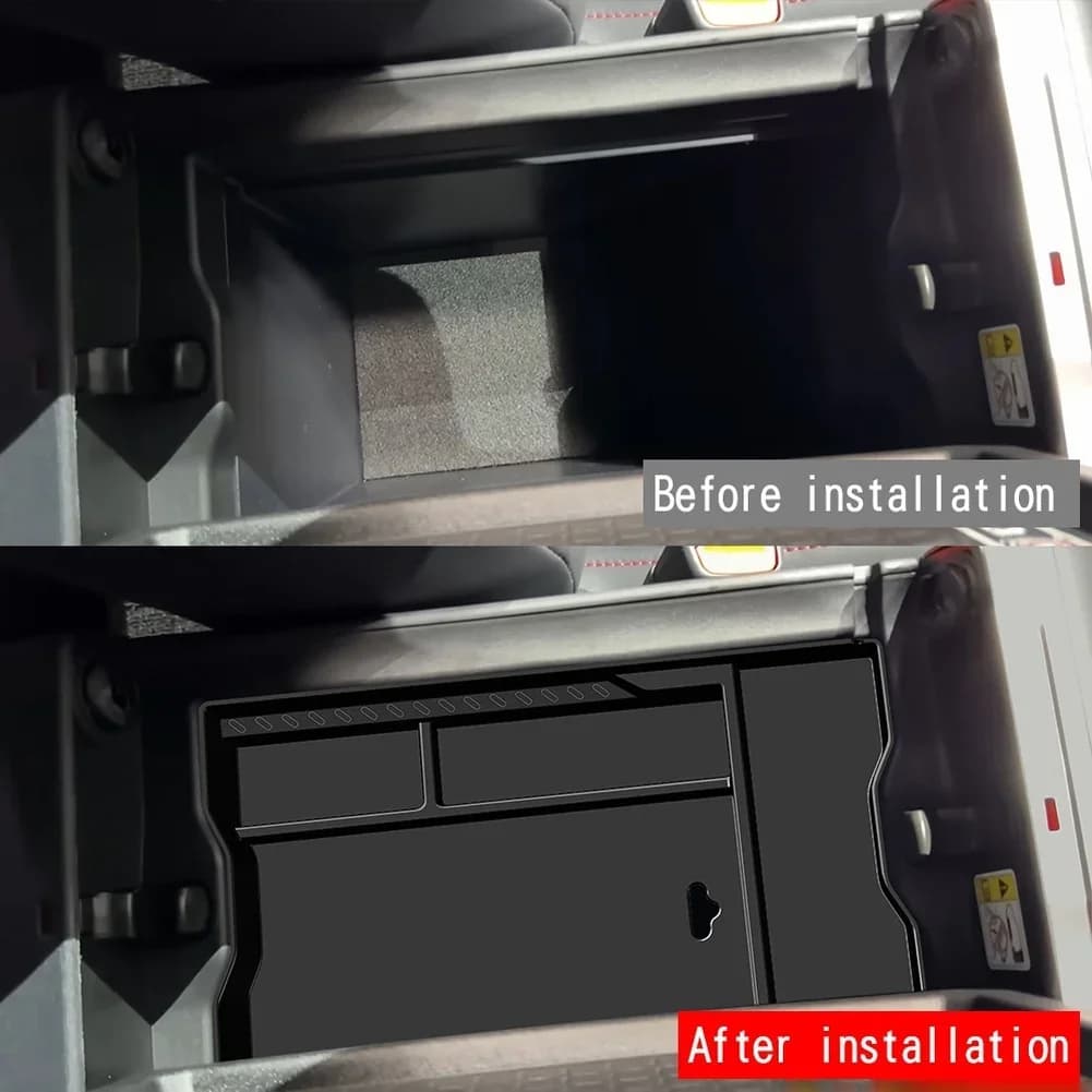 Car Arm Holder Box for Toyota Rav4 2026+ ABS Organizer for central console with scratch protection and dustproof interior