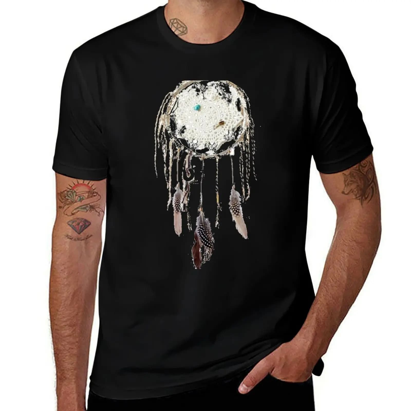 Dream catcher T-Shirt Plus Size Summer Casual T-Shirt