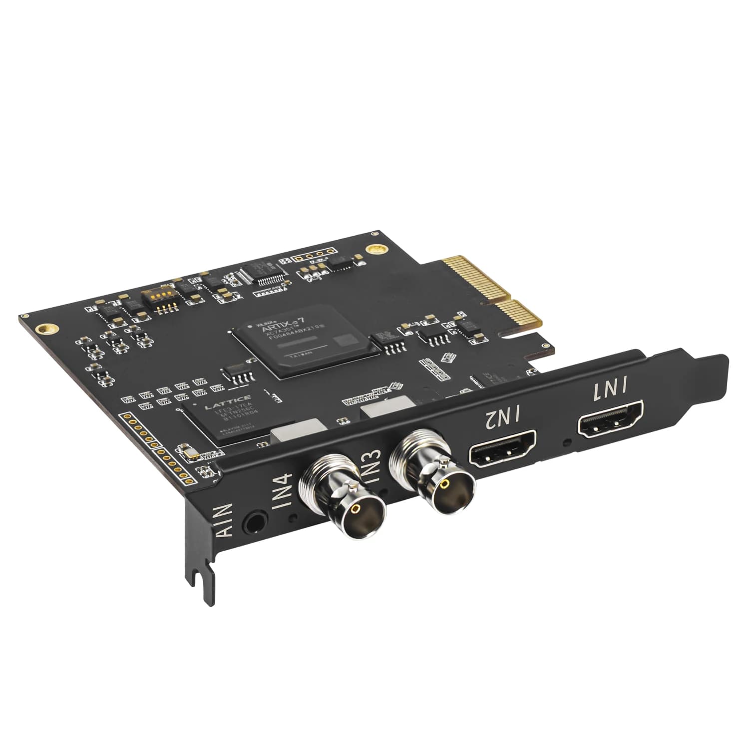 UC3540S Registratore Win10 Linux Streaming Zoom Vmix VJ OBS 4 canali 1080P 3G SDI HD MI Scheda di acquisizione video PCIe Box Recorde
