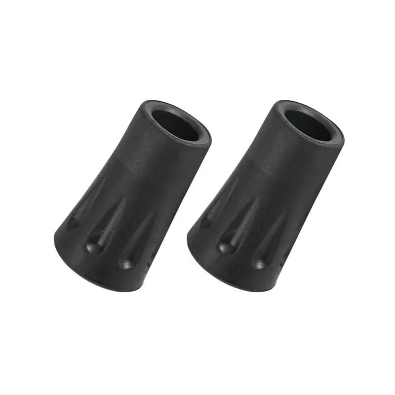 17 pcs Anti-Slip Pole Feet, Wear Resistant Durable, Hiking Trail Use Outdoor Hiking Trekking, Universal Pole Diameter Fit