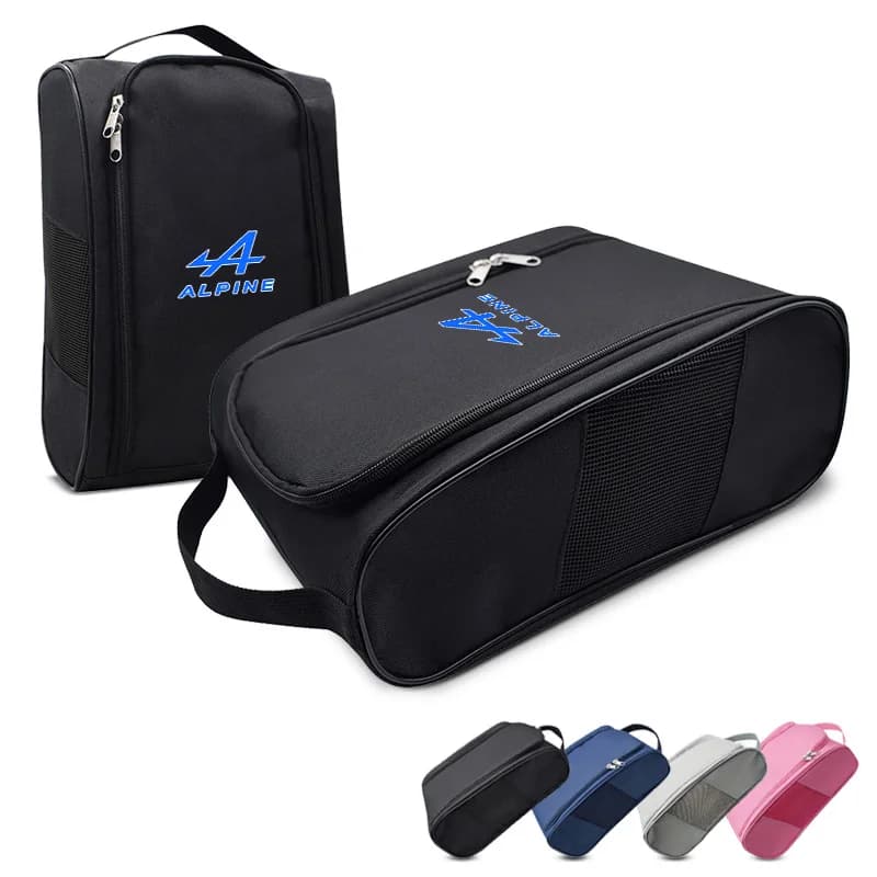Borsa portaoggetti grande con logo auto per Alpine A290 GTS A110 Espace Koleos Captur Kadjar Austral Duster Lodgy Spring, accessori per sneaker