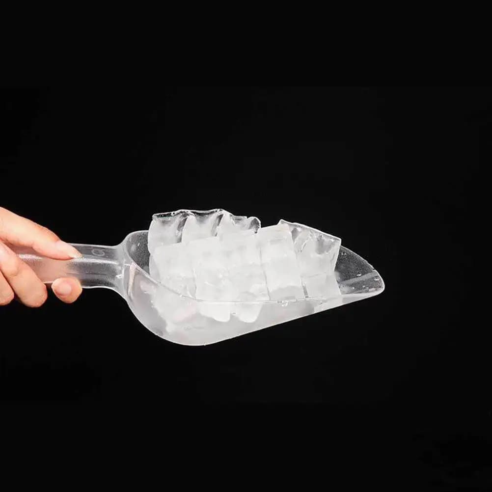 4Pcs Premium Plastic Multi-Function Food Scoop Ergonomic Handle Ice Cube Flour Cereal Pet Grain Coffee Bean Scoop Kitchen Bar