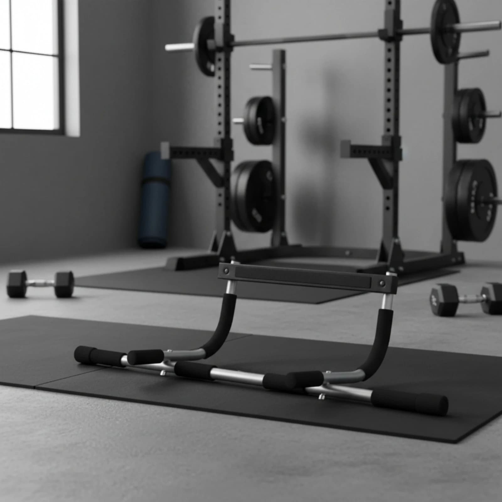 Doorway Pull-up Bar No Drilling Pull-up Bar Fitness Equipment Easy to Install Non-Slip for Adults, Home Gym, Apartment