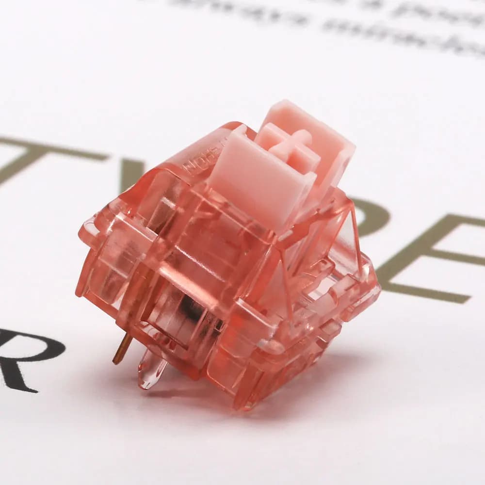 Gateron BOX V2 Ink Pink Black Switch 5pin extra 50g 60g interruttore lineare per tastiera meccanica fai da te