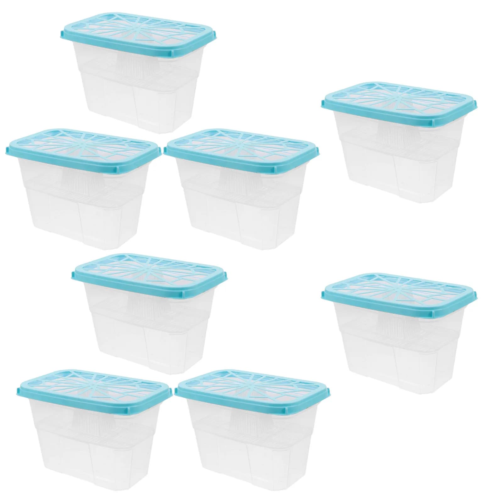 Moisture Absorber Container Only Closet Dehumidifier Plastic Holder for Storage Dehumidification Containers Empty Case