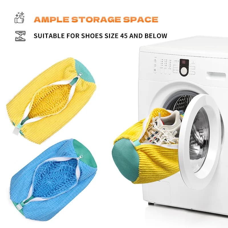 1 pcs bag for washing machine shoes sneaker cleaning bag for laundry shoes for washing machine drying bag for washing shoes reusable washing machine for shoes
