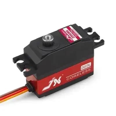JX PDI-2506MG Servo coreless digitale con ingranaggi metallici da 25 g per parti di aeroplani ad ala fissa per elicotteri RC 450 500