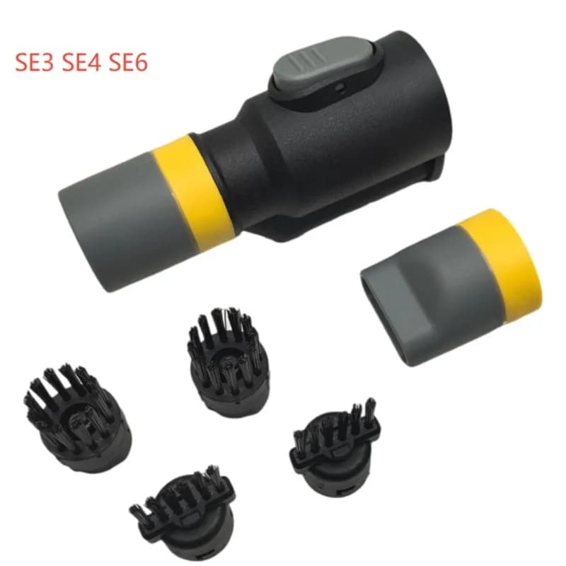 【PASSIONE】Per Karcher SE3 SE4 SE6: Adattatore per spazzola di pulizia per scarpe con pompa spray e aspirazione 2.863-370.0