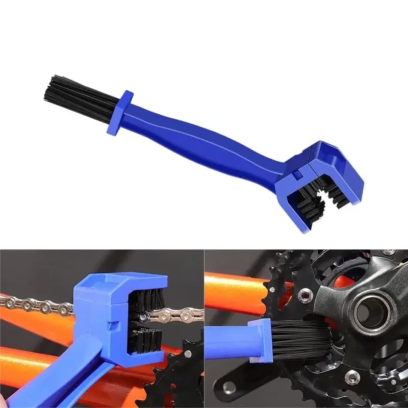 1 pcs Brush for cleaning the motorcycle and bicycle chain, for mountain bike, road bike, outdoor cycling, cleaning tool of the flywheel, accessories