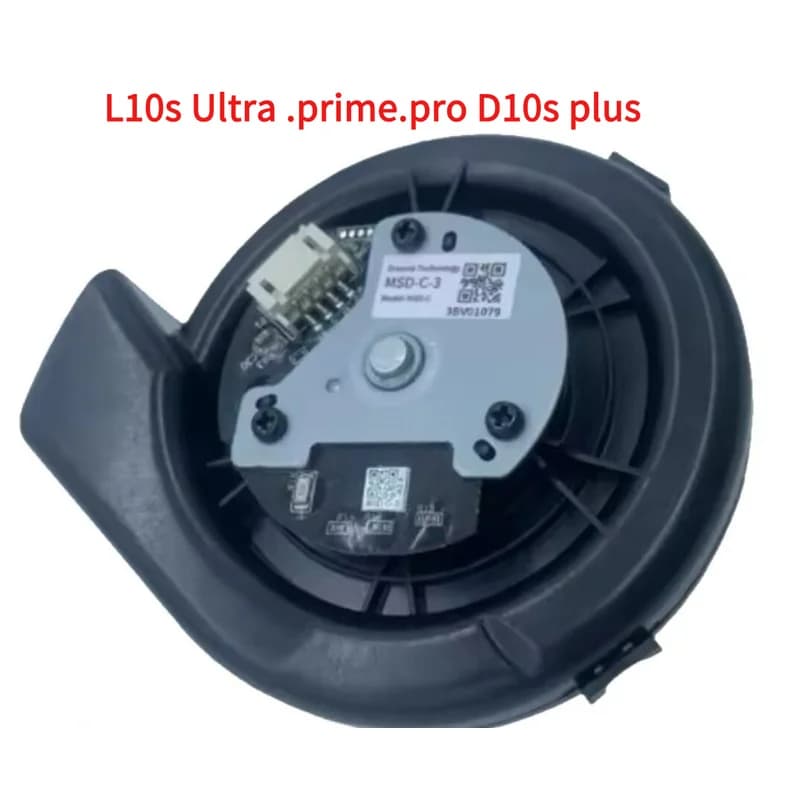 XMSJ Suction Fan Motor Replacement Accessories for Dreame Robot Vacuum X20 X30 X40 L10S Ultra L10S Prime S10 S10 Plus Vacuum