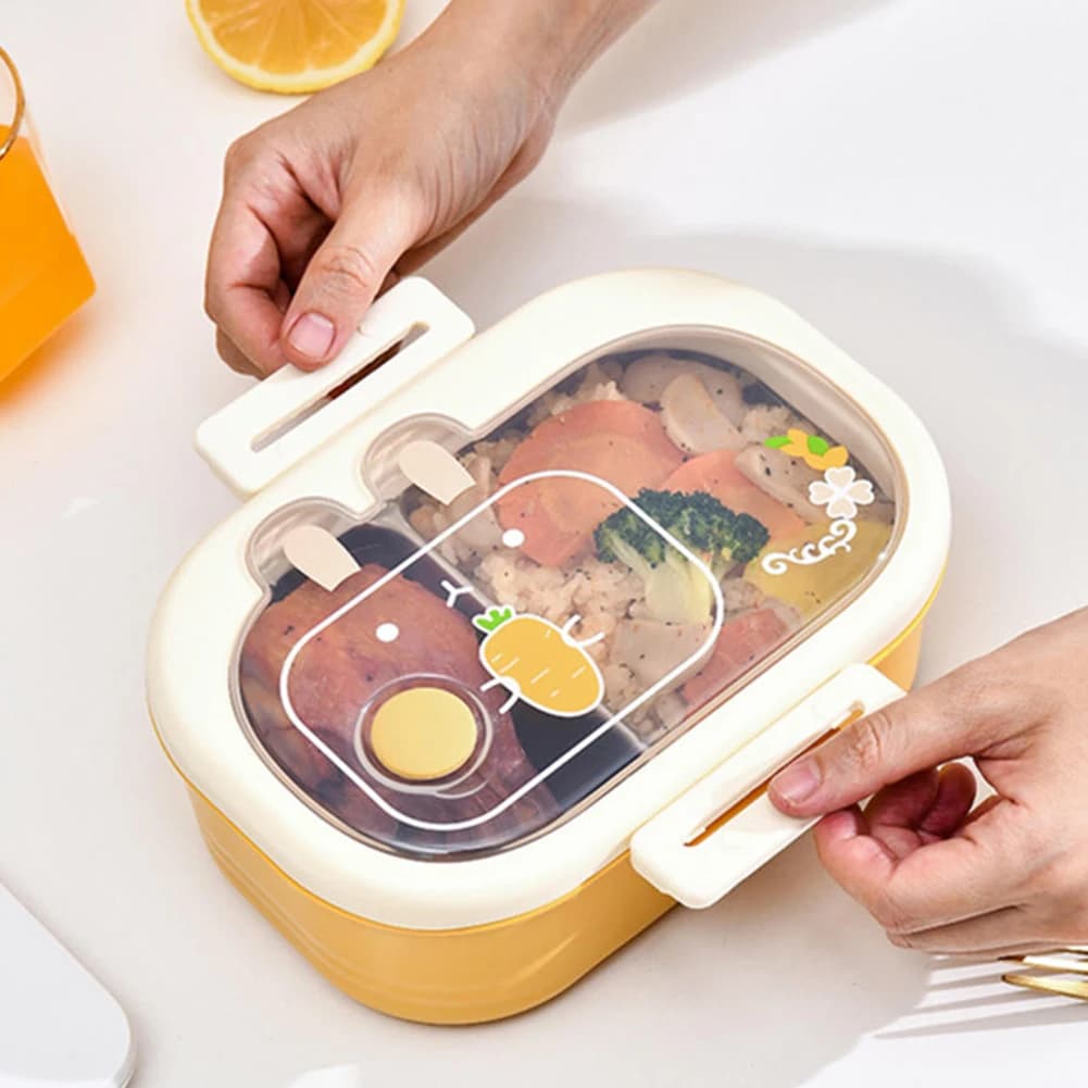 Grande scatola per il pranzo isolata, facile pulizia, scatola per rinfrescare gli alimenti per i pendolari