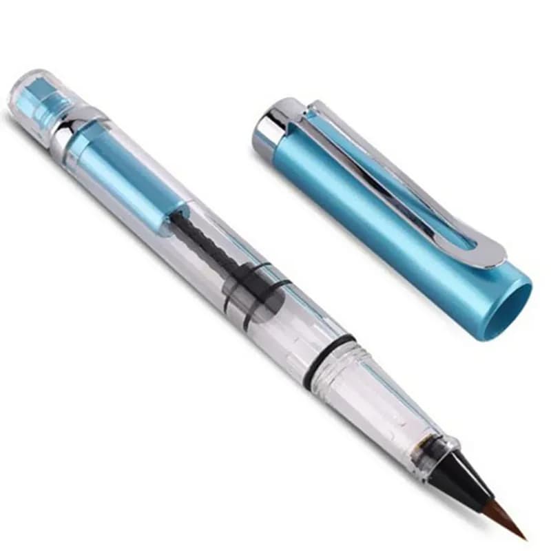 Artist Multi-Function Fountain Pen Calligraphy Writing Watercolor Paint Brush Art Painting Tool School Office Supply Drawing