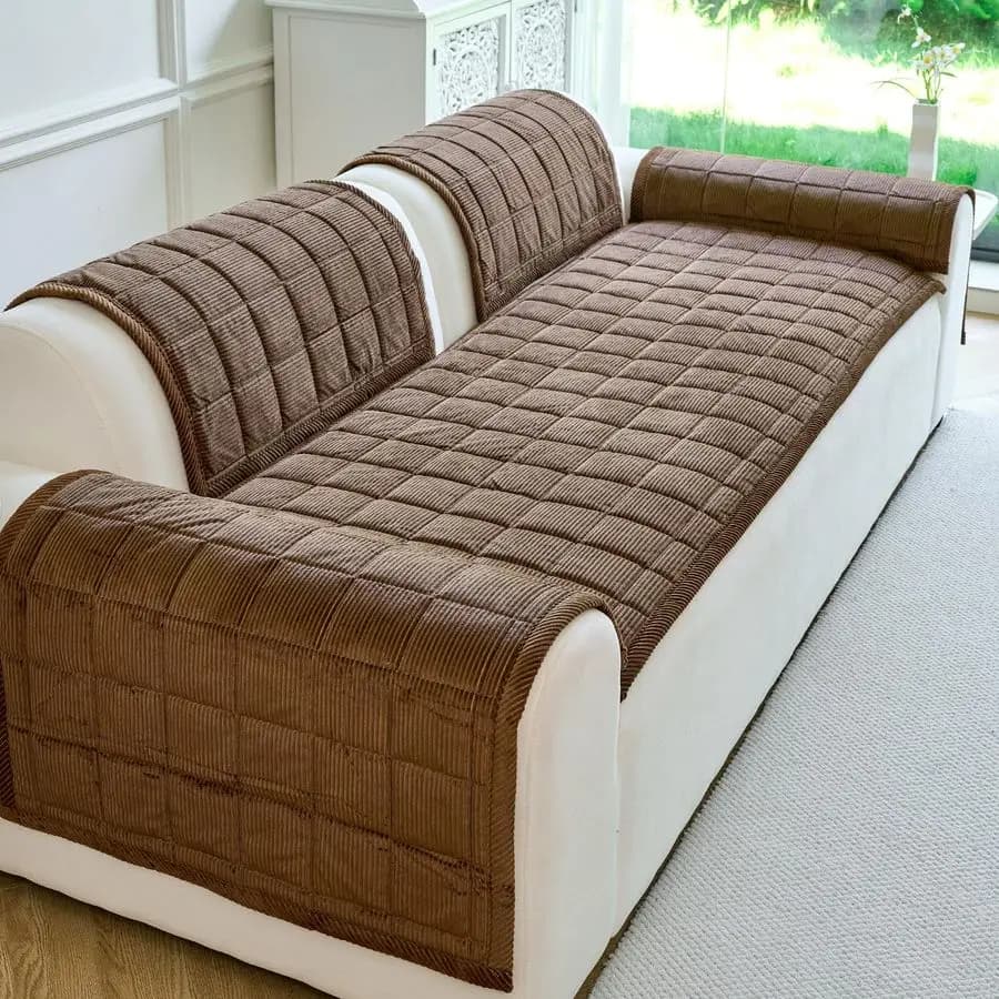 Cans Washable Covers, 3 Post Sofa Anti-slip, Suitable for domestic animals, Soft and Soft, Dog Cover