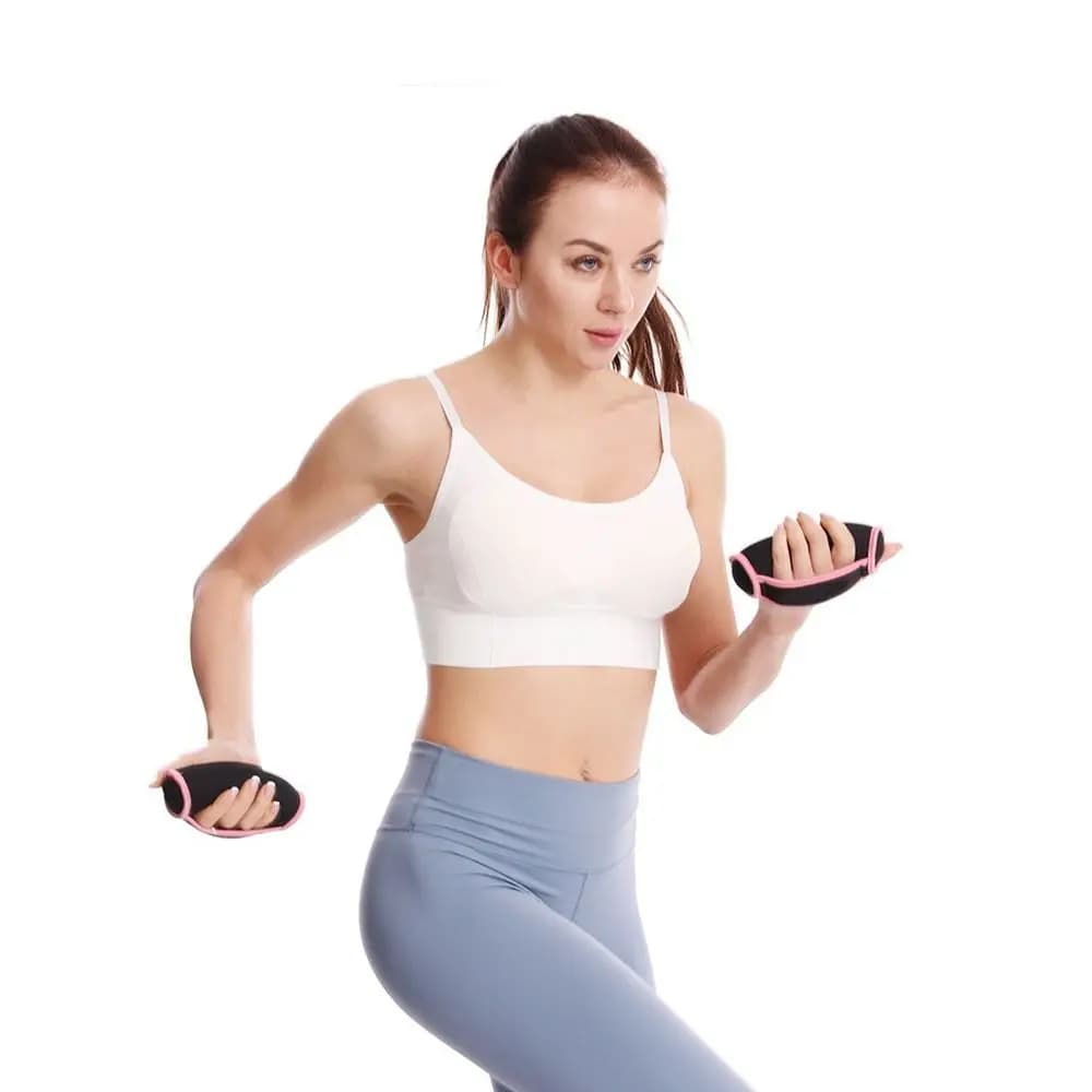 Unisex 1 Paio Dustweight Set, Breathable Design, Sand Soft Weights, 1/2 LB Pulse Support, Anti-Slip Manubri for Training