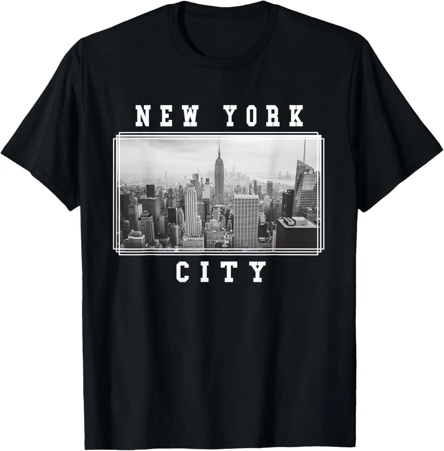 T-shirt souvenir di New York City Photography Skyline New York